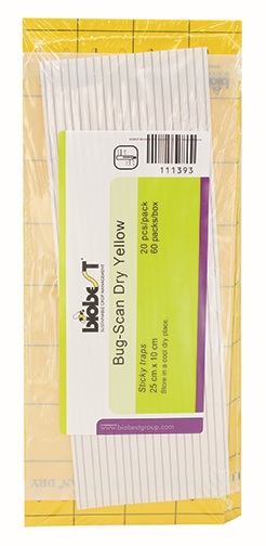Bug-Scan Dry Yellow (10 cm x 25 cm)